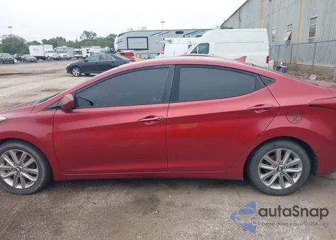 2016 Hyundai Elantra Se из США, поврежденный, VIN 5NPDH4AEXGH683088